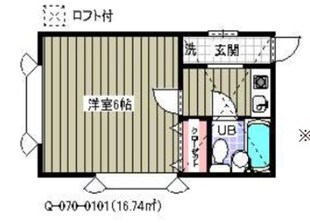 ローズアパートQ70番館の物件間取画像